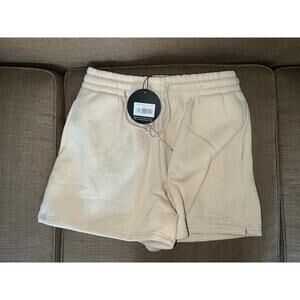 White Fox Along for the Ride Lounge Shorts Women's - Sand Color - Large *NWT*